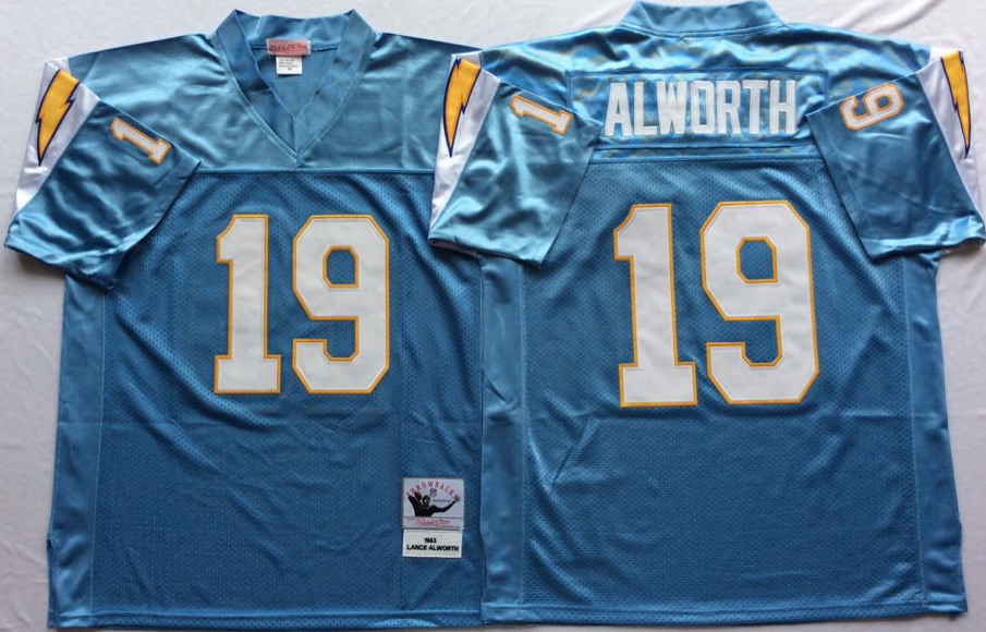 NCAA Men San Diego Chargers Blue #19 alworth->more ncaa teams->NCAA Jersey